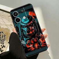 Alien Predator Case For Xiaomi Redmi Note 13 Pro 14 12 11 9 10 9S 10S 11S 12S Redmi 13C 10C 12C 14C Cover Redmi Note 14 Pro 5G