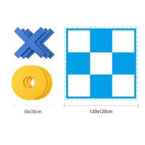 Xo Giant Chess Interactive Indoor Outdoor Leisure Sports Group Team Building Games For Kids Adults Carnival Party Favor Toys
