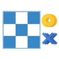 Chess Xo Outdoor Indoor Toys Interaction Leisure Sports Group Team Building Games For Kids Adults Carnival Games Party Favor