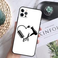 Barber Shop Hair Stylist Phone Case For iPhone 16 15 14 13 12 11 Pro Max 12 13 Mini 7 8 16 Plus X XR XS Max Cover iPhone 15