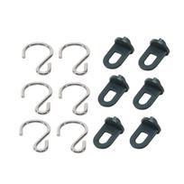 Greenhouse Hooks Hanger Greenhouse Twist Clips Set Greenhouse Fixing Clips With Hook Set For Outdoor Garden Hanging
