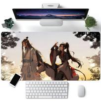 Anime MDZS Mouse Pad Large Gaming Keyboard Mat LockEdge Rubber Computer Office Accessories LE600x300x2mm