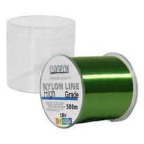 500M Carp Fishing Wire Abrasion Resistant 18-90LB Braided Fishing Line Nylon Line for Saltwater and Freshwater (Green,6.0) žalia