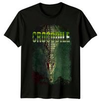 Krokodilas (2000 m) Filmo plakato įkvėpti unisex marškinėliai Retro marškinėliai XXXL