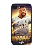 Maniacase Case For Iphone 16E Kylian Mbappe Real Madrid Wallpaper juoda