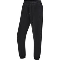 Li Ning Comfortable Loose Fit Drawstring Knit Sports Pants Women bottoms Black AKLTA38-1 XL