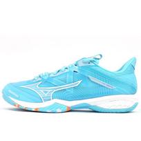 Mizuno Wave Claw Neo 2 Breathable Non-Slip Durable Low-Top Badminton Shoes Unisex Shoes Blue Bright-Orange 71GA227011 38.5