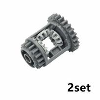 MOC Techninis Padangos Rato Kryžminės Skylės Rinkinys Motociklo Automobilio Sunkvežimio Ratai 44309 92402 3 54120 11957 Statybinis Blokelis