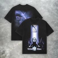 Deus Ex Retro TShirt  Y2K Cyberpunk RolePlaying Game Heavyweight Pure Cotton Shirt  Couples AllSeason Streetwear Shirt S