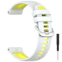 Official Silicone Strap for Garmin Forerunner 970 955 945 935 745 Two-tone Sports Breathable Forerunner 965 Bracelet Wristband Forerunner 970