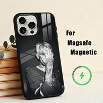 S-Star Shopping Lil Peep   Phone Case For iPhone 17,16,15,14,13,12,Plus,Pro,Max for Magsafe Magnetic Wireless Charging iPhone12