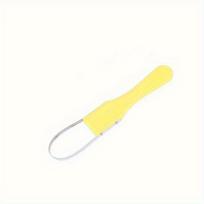 Garden Bandit Hand Loop Weeder Tool - Iron Loop Design with Sharp Blades - Manual Weeders Tool for Weeding, Loosening geltona