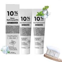 10% Nano-Hydroxyapatite Toothpaste for Advanced Enamel Protection and Tooth Strengthening, Gentle Mint, Fresh Breath, Fluoride-Free Toothpaste for Sen 1PCS