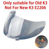 K3 Visor for AGV K3 shield 2026 New Mold E2206 Photochromic Old K3 High Strength Sunscreen Capacete WindshielHelmet Visor Shield