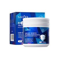 Dantų milteliai 50g SADOER Valo dantų dėmes Priežiūra dantenoms Gaivus burnos priežiūra blue