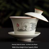 Qiwei Ru Kiln Anti-Scald Ceramic Gaiwan