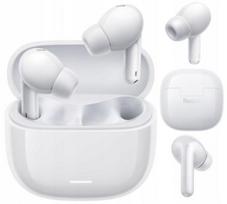 Białe Słuchawki Bezprzewodowe Dokanałowe Xiaomi Redmi Buds 6 Lite Anc