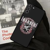 Barber Shop Hair Stylist Phone Case For Samsung Galaxy S22 S23 S24 Ultra S20 S21 S24 FE S9 S10 Plus Note 10 20 Ultra Galaxy S20Ultra