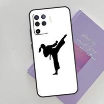 Karate Girl Japan Martial Cover For Oppo A78 A98 A74 A54 A94 A15 A16 A17 A52 A72 A76 A96 A53 A57S A58 A5 A9 Phone Case OPPO A78 5G