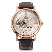 ORIENT Automatinis su namų klasika [ORIENT] SUN&MOON Laikrodis, Mechaninis, Automatinis, Gamintojo garantija, RN-AS0002S, Vyriškas, Baltas/Sidabrinis balta