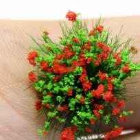 Adhesive With Backing Self-Adhesive 10Mm Grass Mat Mini Flower Cluster Model Tabletop Landscape Diy Decor Sticker Model Material
