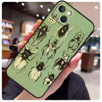 Beetles Insects Case For iPhone 12 13 11 14 15 Pro Max 7 8 Plus SE 2020 X XR XS 13 12 Mini Back Cover Capa iPhone 12