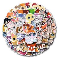 55 New Models LPS Graffiti Stickers Decorate Notebook Suitcase Mobile Phone DIY Waterproof Stickers