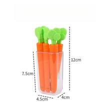 12PCS French Fry Shaped Sealing Clip - For Snack Sealing, Food Clips, Plastic Bag Seasoning Sealing Strips