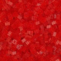 1000 vnt. 6*6mm Skaidrios spalvos Pixel Art Dėlionė 1000 vnt. Statybiniai Blokeliai DIY 3D Mažas Plytelių Dėlionės Žaislas 6MM red