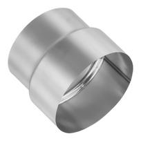 60-120mm Nerūdijančio plieno dūmtraukio įdėklo reduktorius išmetamojo vamzdžio mažinimo jungtis kamino adapteris krosnelės vamzdžio vėdinimo priedai 60mm 50mm