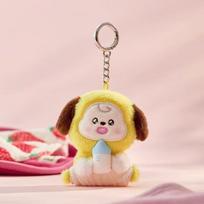 BTS BT21 pliušinė lėlė Kpop raktų pakabukas Pliušinis žaislas Naujagimio versija CHIMMY