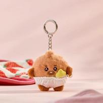 BTS BT21 pliušinė lėlė Kpop raktų pakabukas Pliušinis žaislas Naujagimio versija SHOOKY