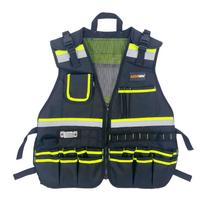 Reflective Multi-pocket Electrician Tool Vest for Construction