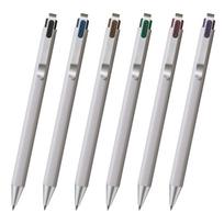 Sakura Gel Ink Ballpoint Ballsign Cray-Pas Pen, iD, 6-Color Set, 0.4mm, GBR204-6