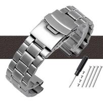 TIMEX T2N720 T2N721 TW2R55500 T2N739 nerūdijančio plieno laikrodžio apyrankė vyriška laikrodžio dirželis 24*16mm auselės galas metalinė apyrankė juoda sidabrinė 24x16mm