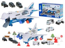 Žaislinis policijos transportinis lėktuvas