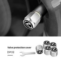 Interior Stickers 5PCS Car-Styling Wheel Tire Valve Rims Stem Caps Dust Decor For Lexus CT200h ES250 ES300h NX300h RX350 IS250 I