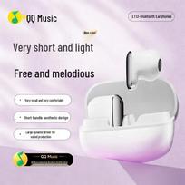 QQ Music ET13 Wireless Bluetooth Earbuds violetinės spalvos gradiento
