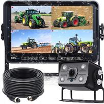 Zestaw Cofania Kamera Full Hd Monitor Ips 10.1  12-36V Obsługa Do 4 Kamer