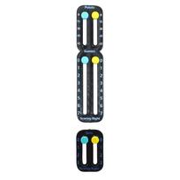 Tennis Scoreboard Manual Score Counter for Points Games and Sets Adjustable Sliding Markers Durable Plastic Material Compact Size juoda