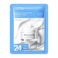 3pcs Hyaluronic Acid Mask 25ml Hydrating Moisturizing Moisturizing Mask Skin Care Products 3pcs