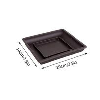 Pots Bonsai For Succulents Bonsai Vase Rectangle Plant Pots For Plants Outdoor Garden Pot Flowerpots Tray Garden Supplies as show