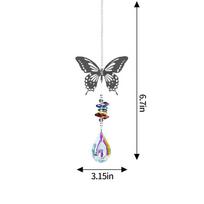 Suncatcher Crystal Prisms Hanging Rainbow Chaser Window Wind Chime Tree Of Life Car Art Hanging Pendant Home Garden Decoration