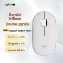Logitech G Pebble 2.0 Wireless Bluetooth Silent Mouse