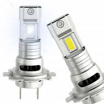2X Żarówka Samochodowa Led H7 12V 60W 13000Lm 6000K Więcej Światła Hq 600%