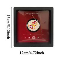 Merry Christmas Music Player Exquisite Musical Boxes & Figurines Acrylic Enclosure Decor Music Ornaments For Christmas day