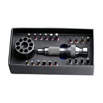 Screwdriver Bit Sets 22 Pieces Magnetic Precision Tips With Storage Base Ergonomic Handle Driver Bit Set For Electronics China Mainland