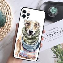 Galgo Greyhound Dog Phone Case For iPhone 16 Pro 11 12 13 14 15 Pro Max Mini XS X XR 7 8 16 Plus Cover Coque iPhone 13 mini