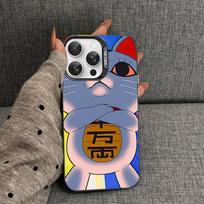 ANIME D-Dandadan T-turbo Baba Phone Case For IPhone 17 16 15 14 11 12 13 Pro Max Pro Plus Colored Silver Cover iphone 11 pro
