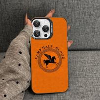 P-Percy J-Jackson Phone Case For IPhone 17 12 11 13 14 15 16 Pro Max Plus Silver Color Cover iPhone 15